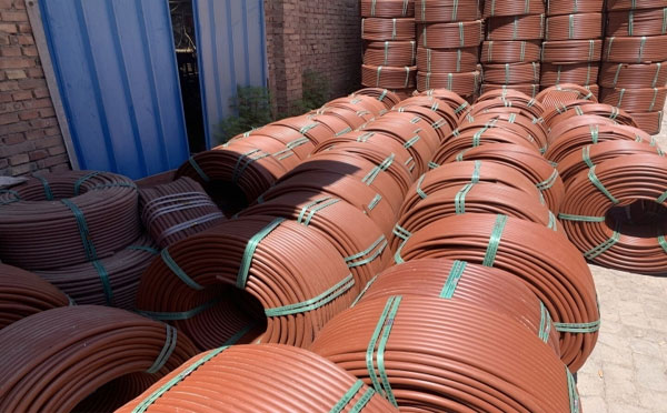 青松路街道穿线管